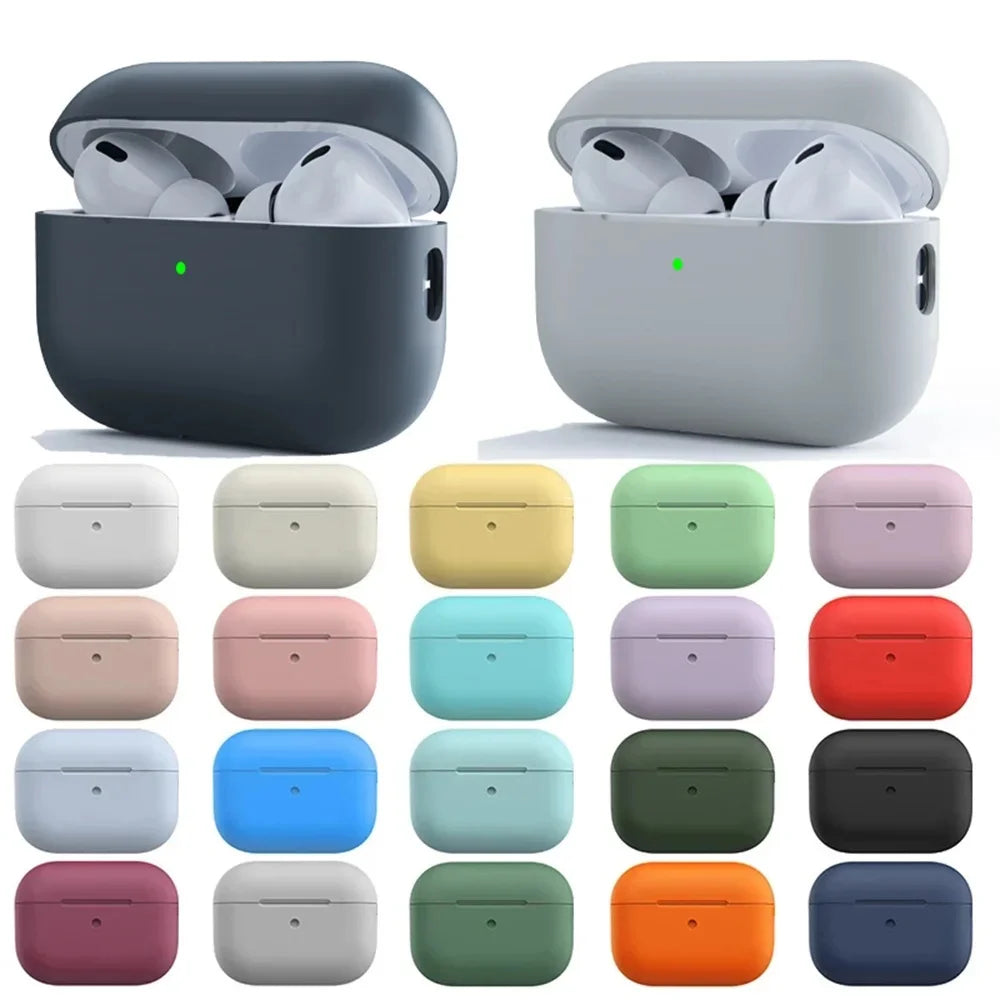 Ultra-Thin Silicone Earphone Cases for Airpods 1/2, Airpods 3 Protective Headphones Case for Apple Airpods Pro 2 Airpods Covers