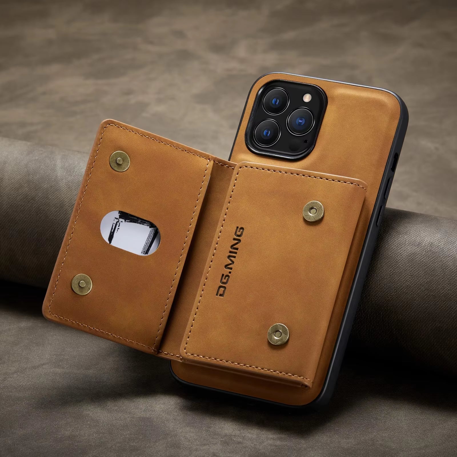 2 in 1 Detachable Magnetic Leather Case for Iphone 16 17 Pro Max 15 13 12 11 14 plus Se 2022 Wallet Cover Cards Holder Pocket